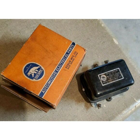 ECHLIN Automotive Electrical Part VOLTAGE REGULATOR VR 27 6V 40 - 51 Amp 6 volt - Picture 3 of 7